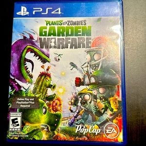 PS4 plants vs zombies garden warfare